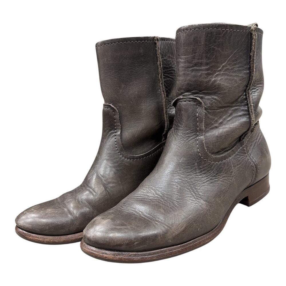 VTG Frye Women’s Size 7 Cara Short Boots in Smoke